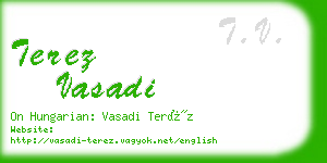 terez vasadi business card